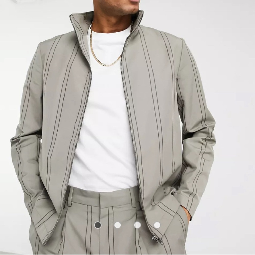 ASOS DESIGN Co-Ord Smart Track Jacket